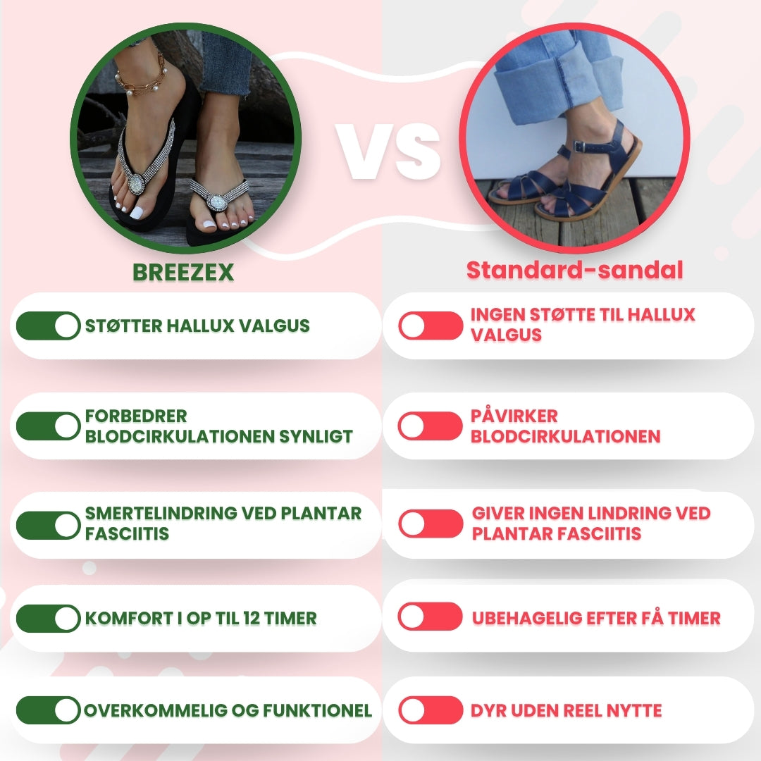 OrtoDay BreezeX - Bedste ortopædiske sandaler til komfort og stil