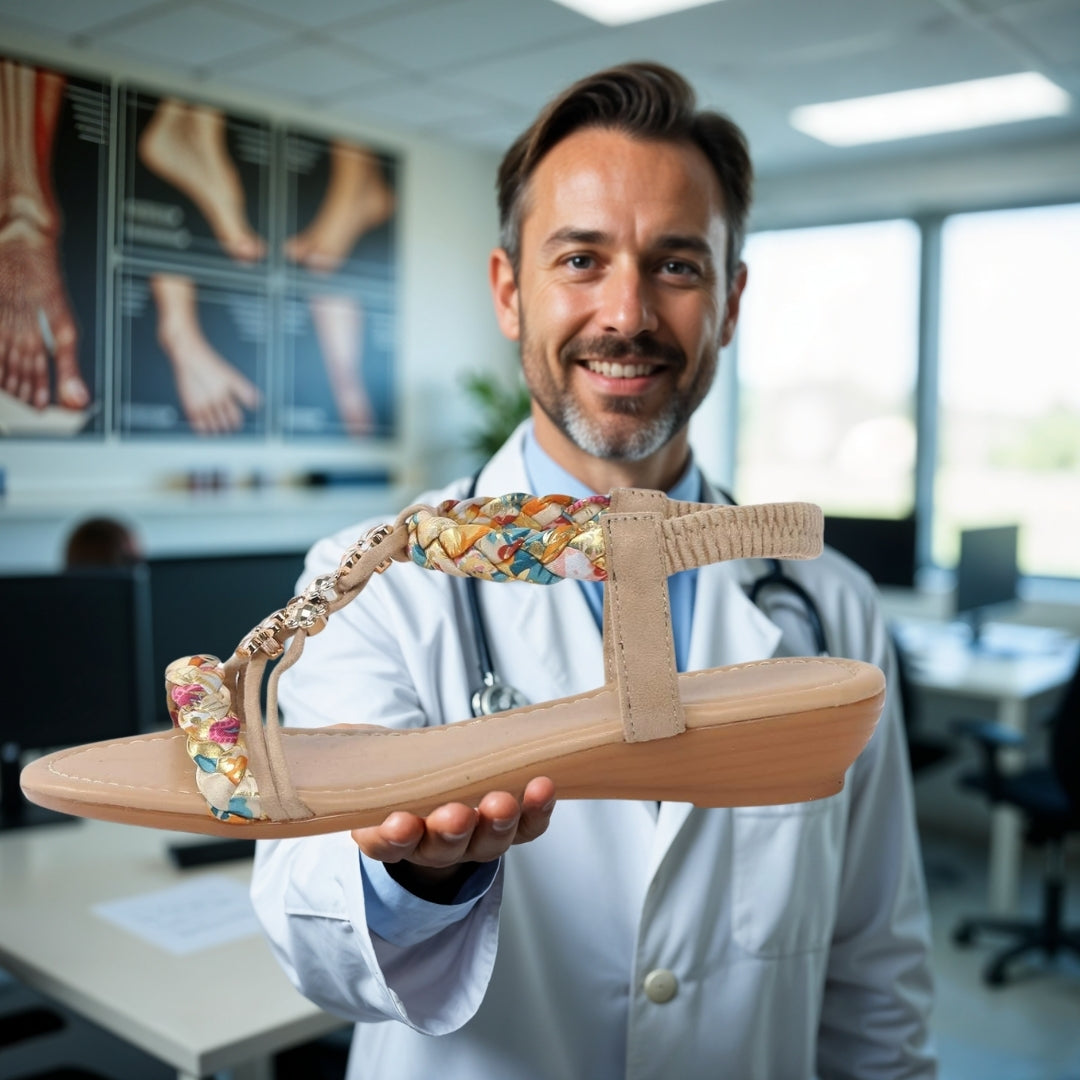 OrtoDay Sandaluxe – Stilfulde og behagelige ortopædiske sandaler til sommeren