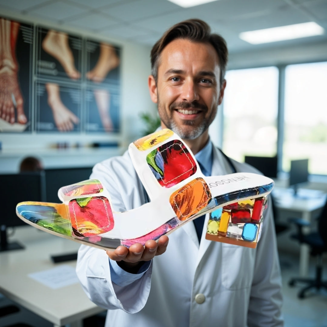 OrtoDay DiscStep – Stilfulde og behagelige sandaler med glitrende detaljer