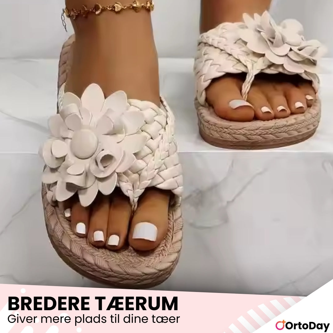 OrtoDay CozyCloud – Stilfulde og komfortable ortopædiske hjemmesko fra Jane