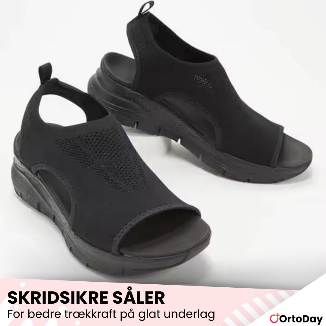 OrtoDay RelaxWave – Ergonomiske komfort-sandaler til smertelindring
