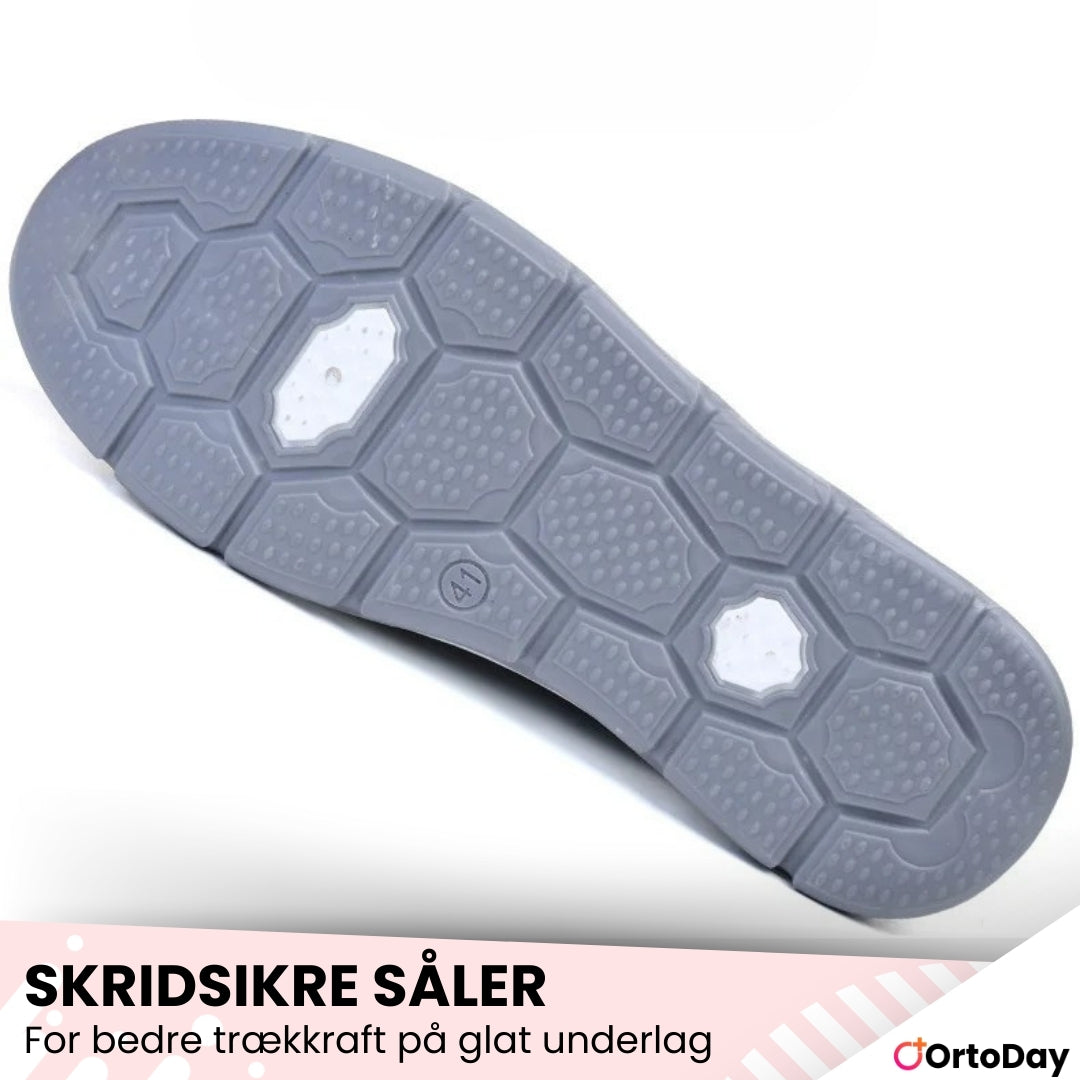 OrtoDay UrbanStep - Ortopædiske sko til mænd - Slip-on - Canvas-design