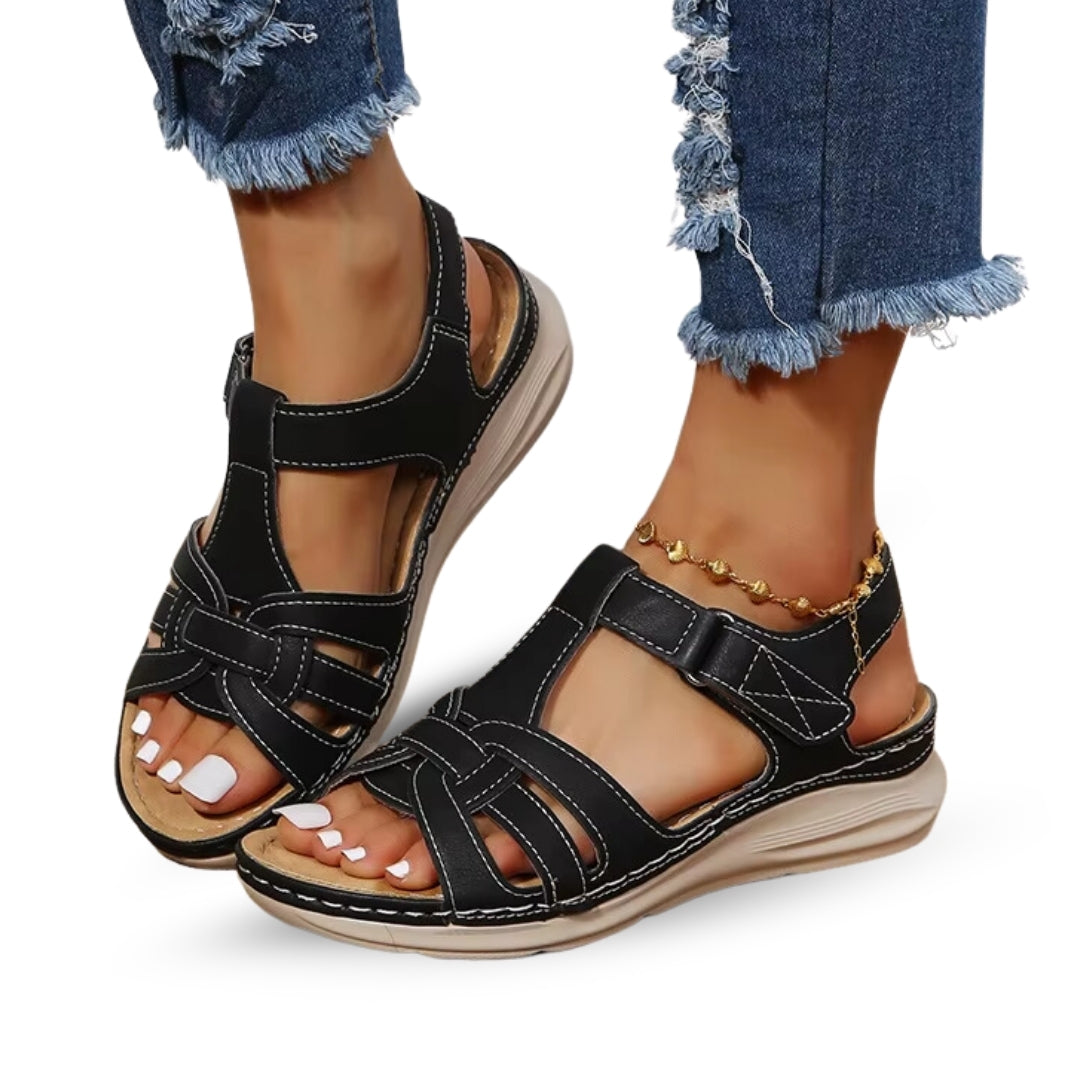 OrtoDay Comfort Sandaler – Støttende og stilfulde ortopædiske sandaler til damer