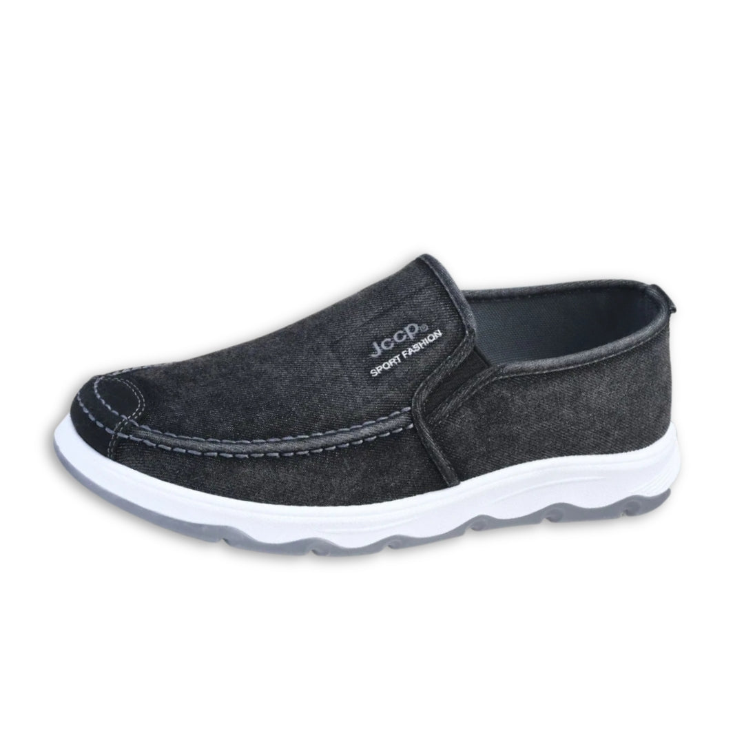 OrtoDay UrbanStep - Ortopædiske sko til mænd - Slip-on - Canvas-design