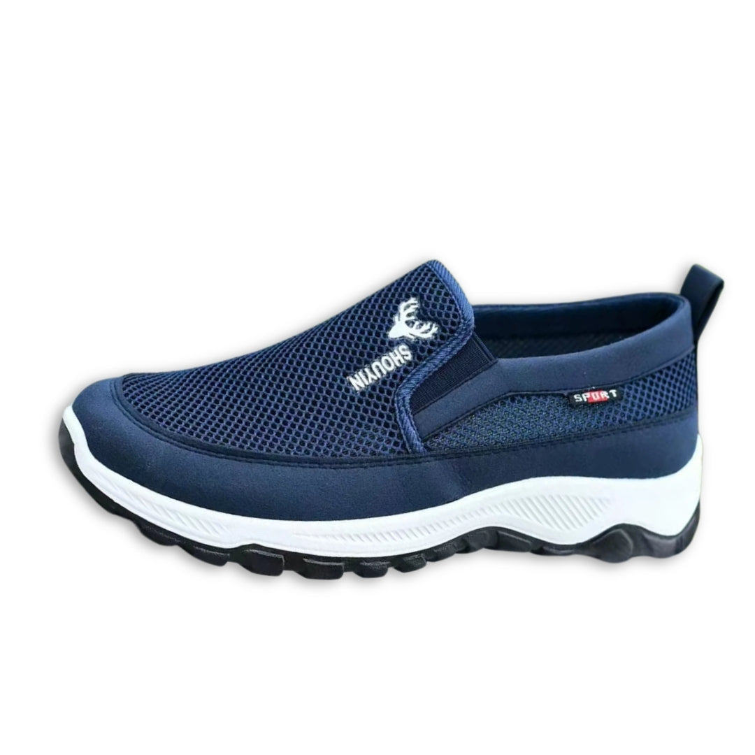 OrtoDay FlexStep - Vandresko til mænd - Åndbar - slip-on
