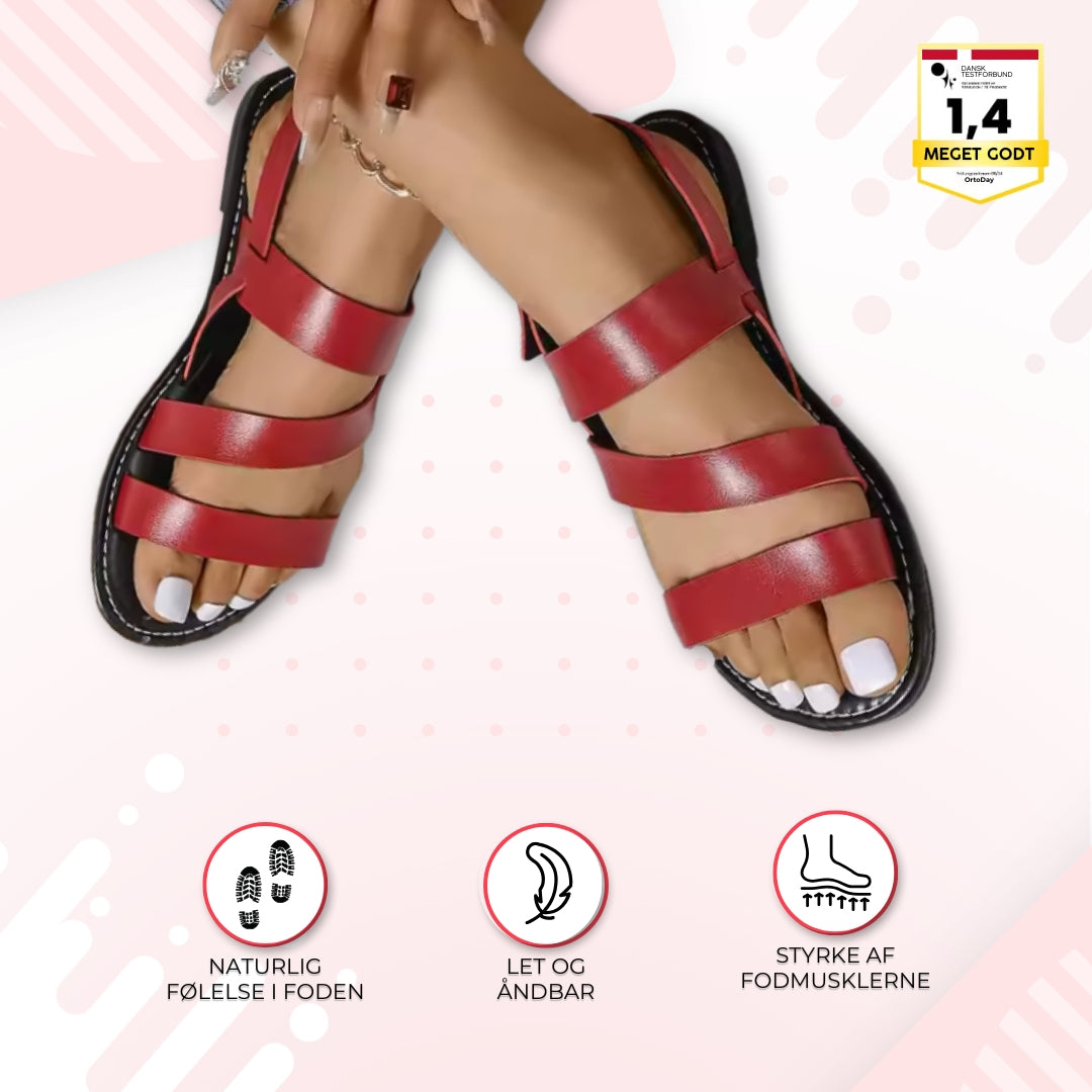 OrtoDay SunStep - Elegante og ortopædiske sandaler til hverdagsbrug