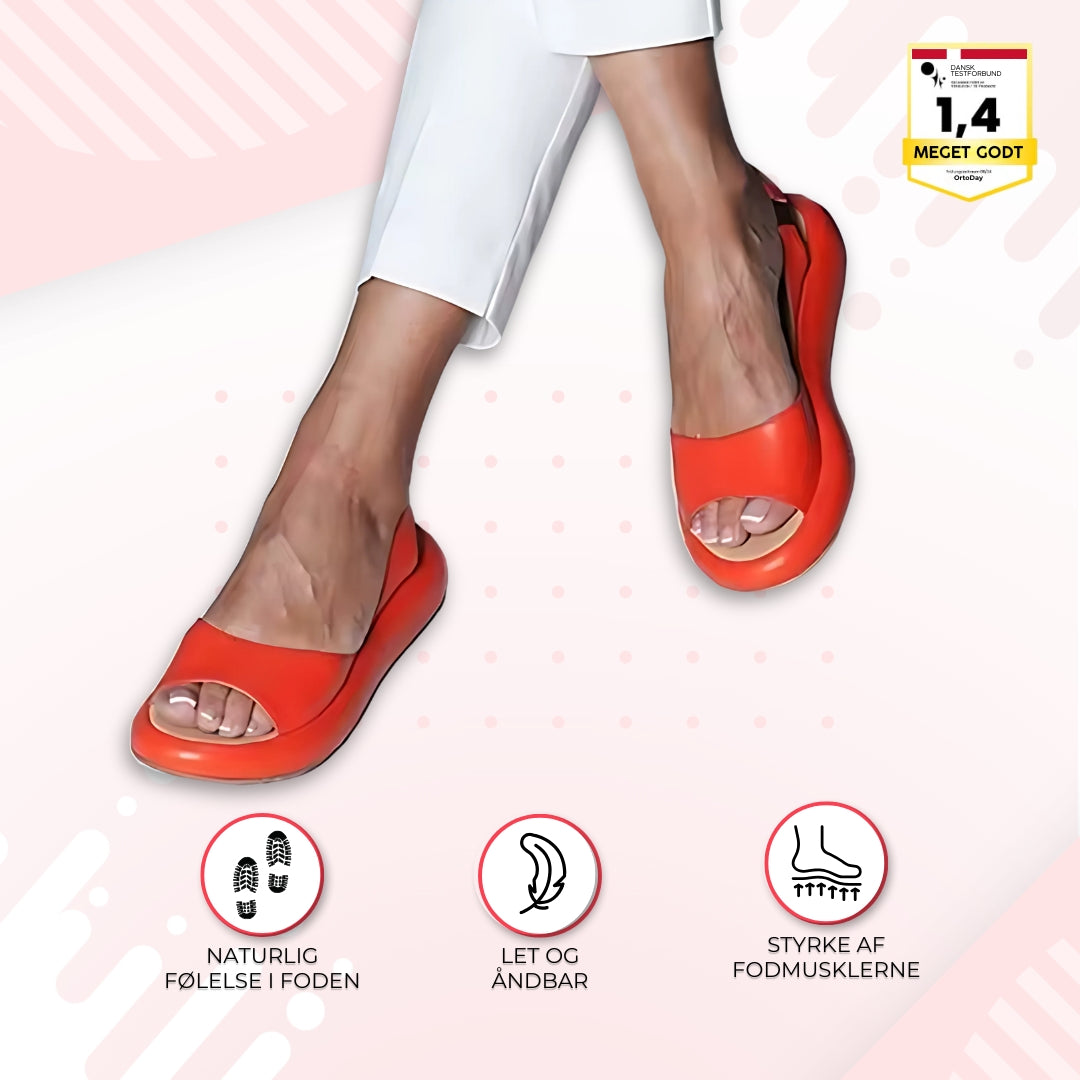 OrtoDay BreezeX - Bedste damesandaler for komfort og stil