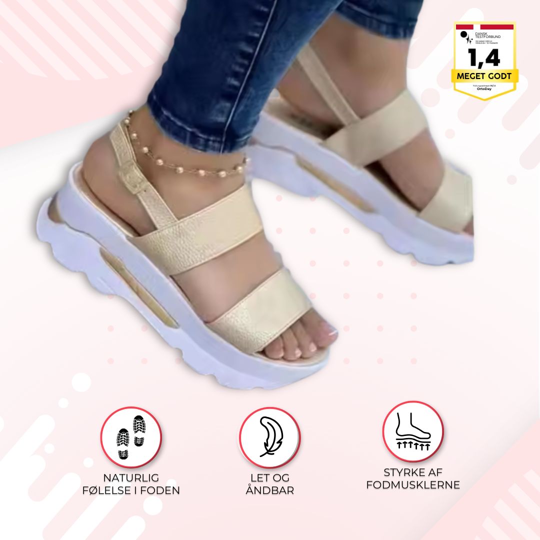 OrtoDay PureBreeze – Trendy ortopædiske sandaler til damer