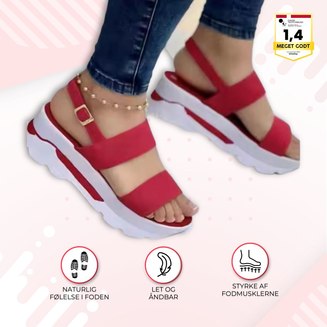 OrtoDay PureBreeze – Trendy ortopædiske sandaler til damer