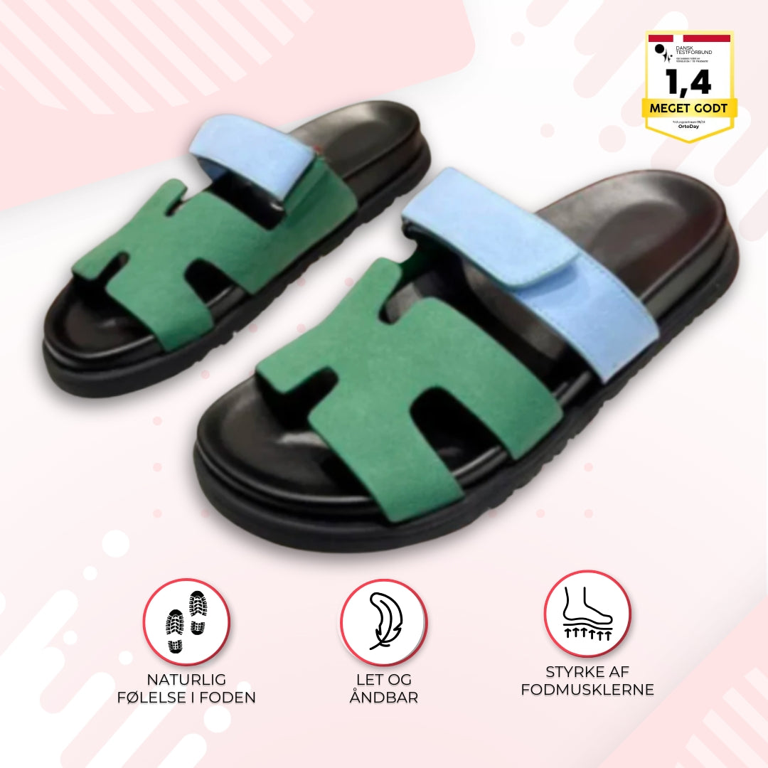 OrtoDay SurfSole – Ortostatisk hjemmesko til maksimal komfort og stil