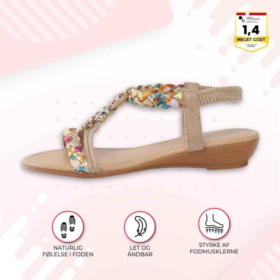 OrtoDay Sandaluxe – Stilfulde og behagelige ortopædiske sandaler til sommeren