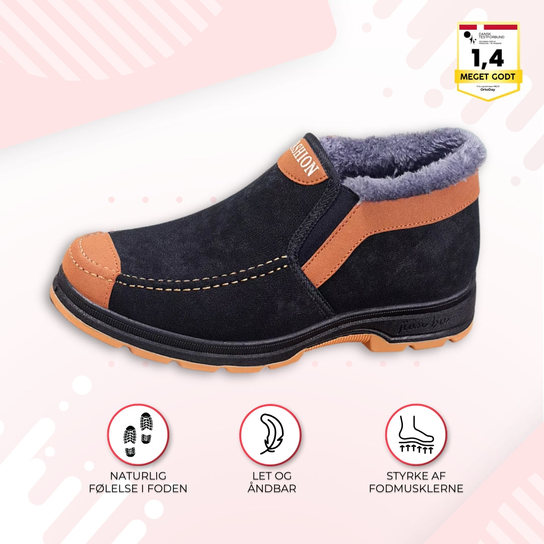 OrtoDay WinterGuard - Vinterstøvler til mænd - skridsikre såler