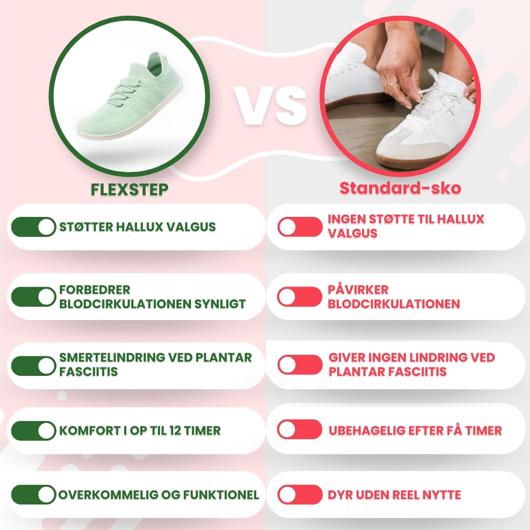 OrtoDay FlexStep – Unisex ortopædiske sko til komfort og fleksibilitet