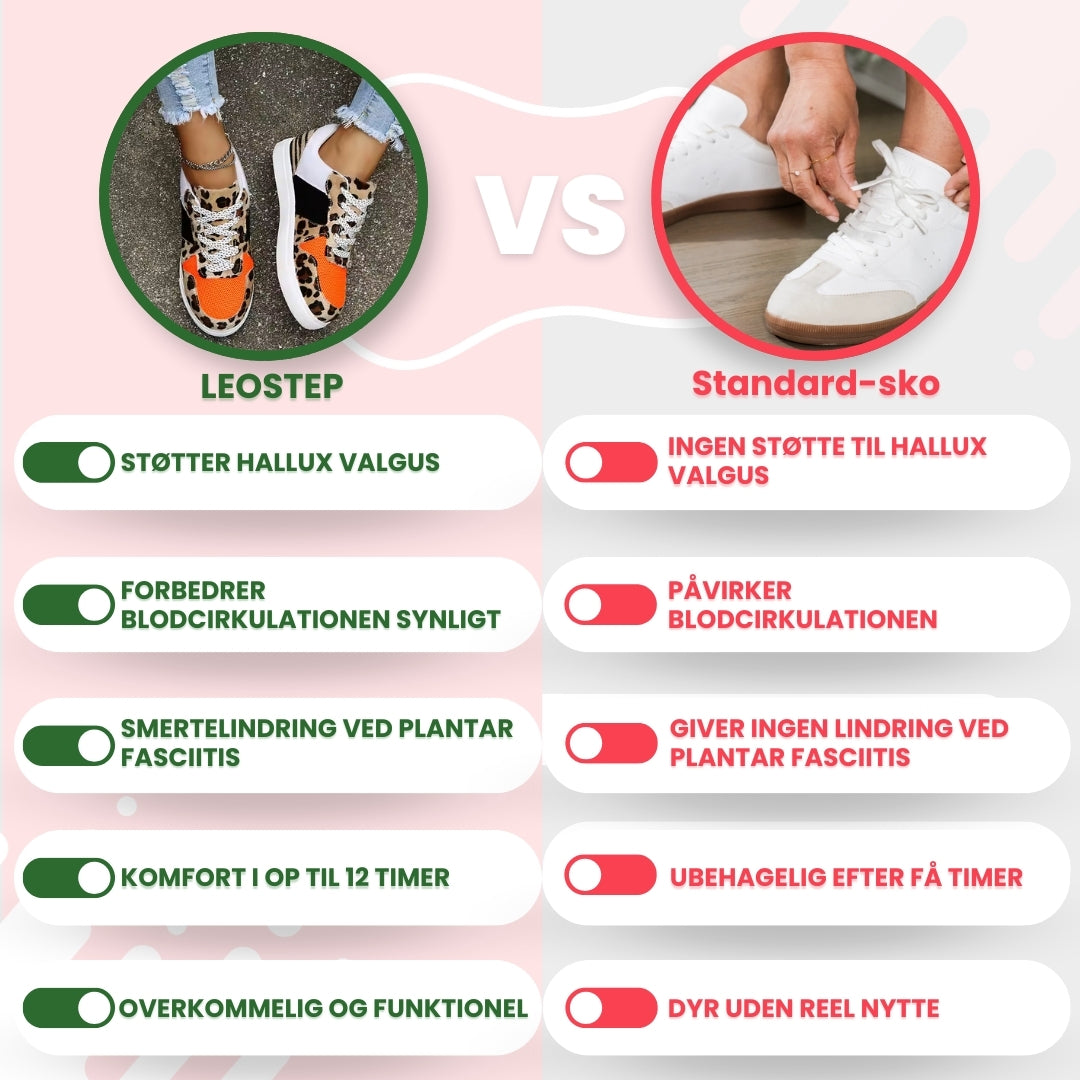 OrtoDay LeoStep - dine stilfulde træningssko til hverdagens eventyr