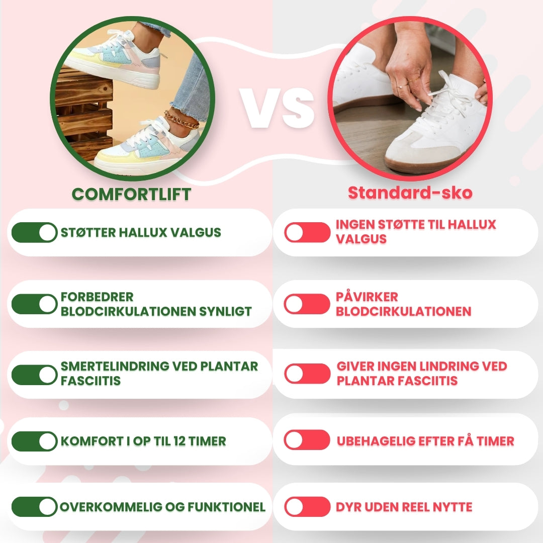 OrtoDay ComfortLift – Dame sko til stil og velvære