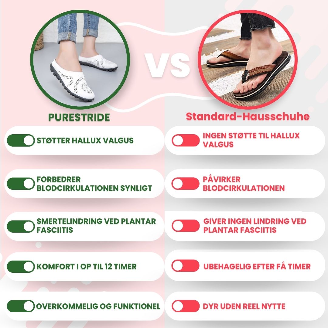 OrtoDay PureStride - Ortopædiske sko til maksimal komfort