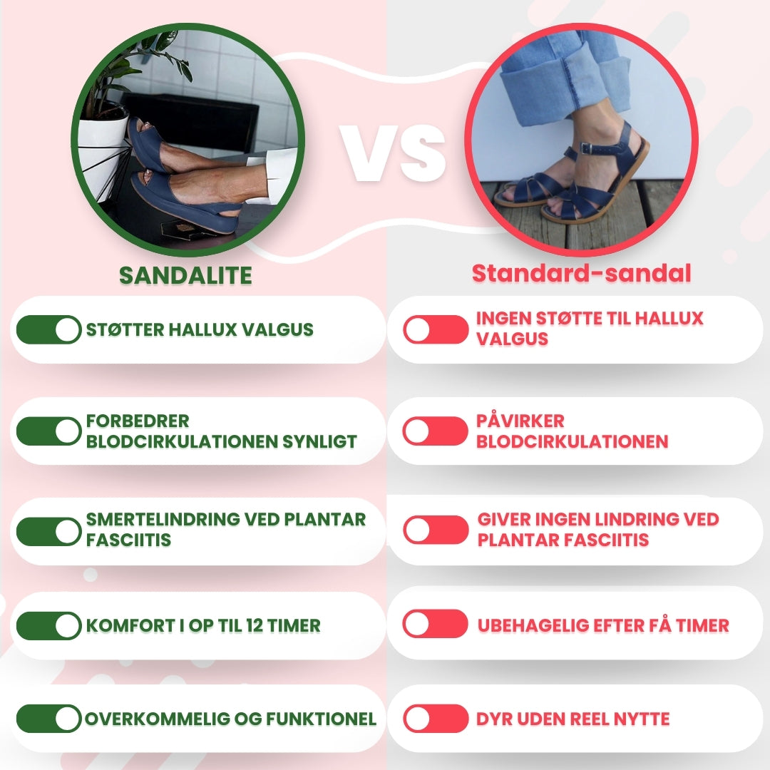 OrtoDay Sandalite – Behagelige og stilfulde hjemmesko til dit hjem