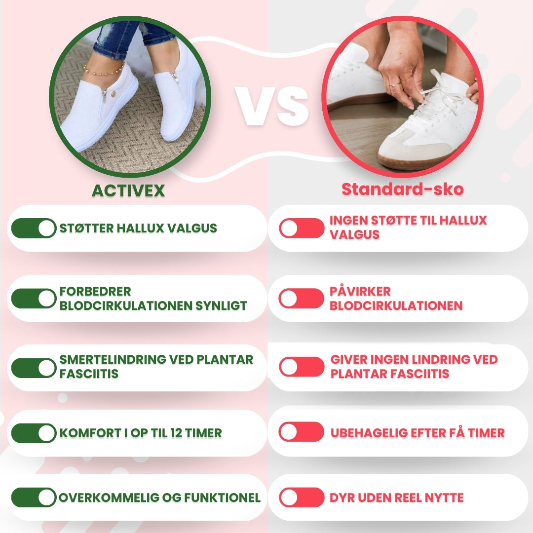 OrtoDay ActiveX - Ortopædiske sko - Dynamiske træningssko til kvinder