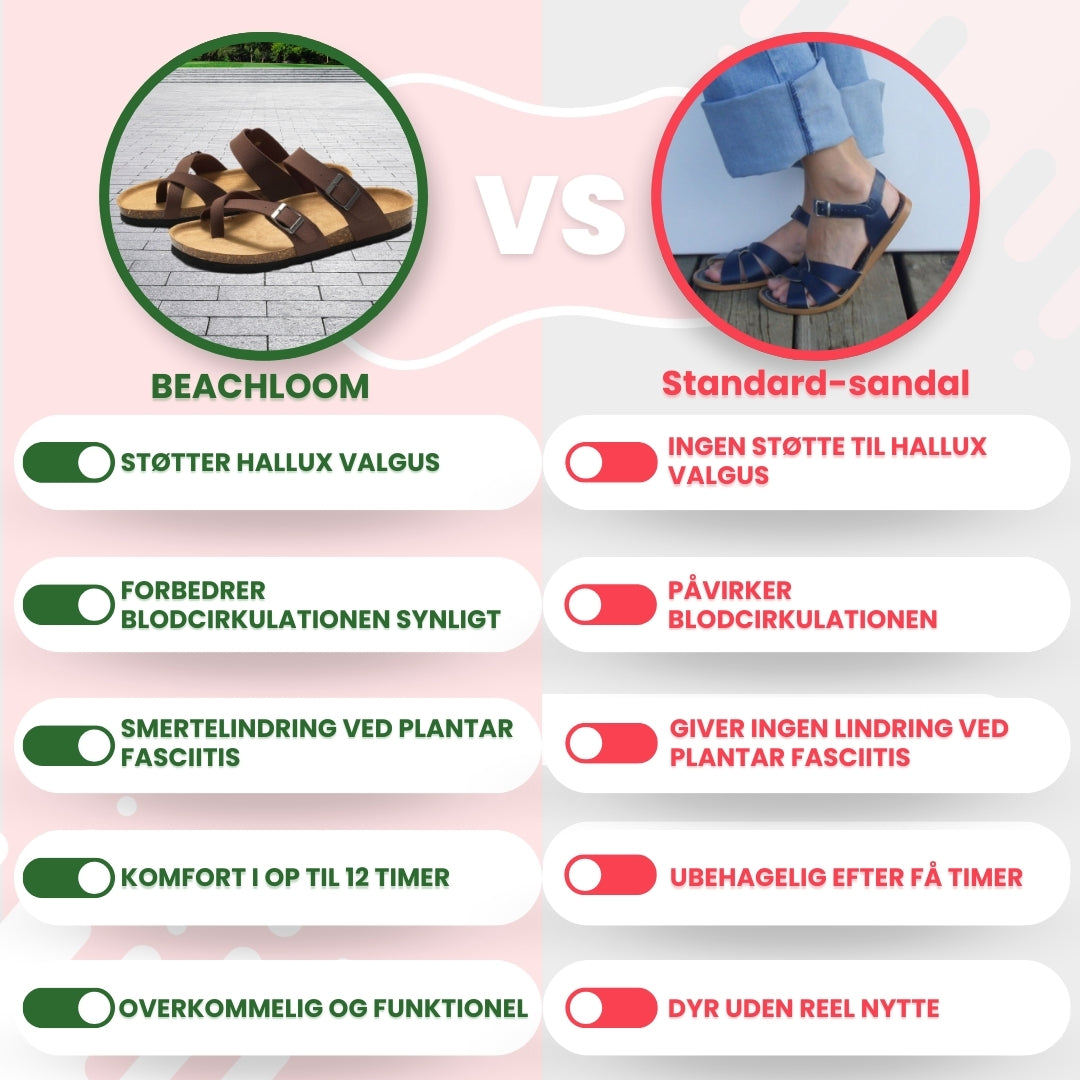 OrtoDay BeachLoom – Elegante og ortopædiske hjemmesko til damer