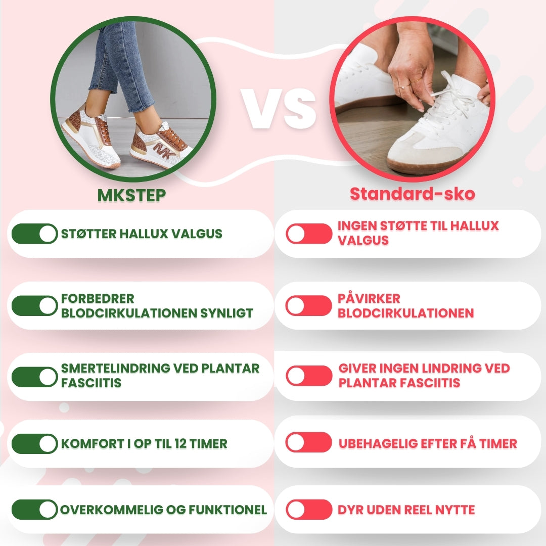 OrtoDay MKStep - Ortopædiske sko til damer