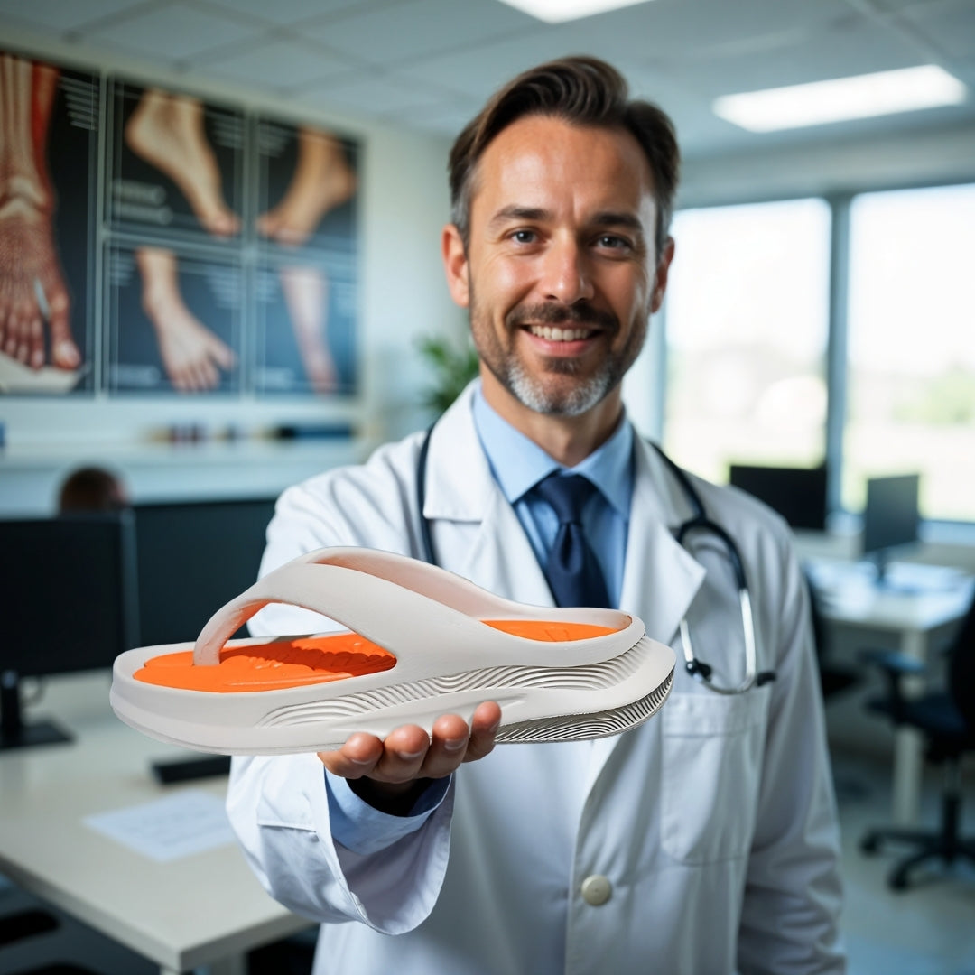 OrtoDay SunStep – Stilfulde og komfortable herresandaler med ortopædisk støtte