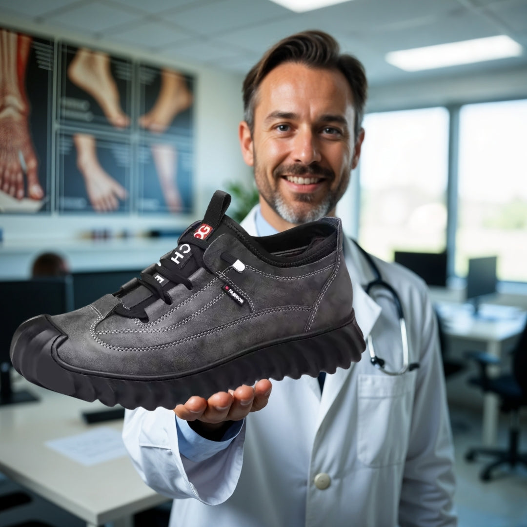 OrtoDay CloudFit - Ortopædiske sko til mænd - Vandtætte og skridsikre
