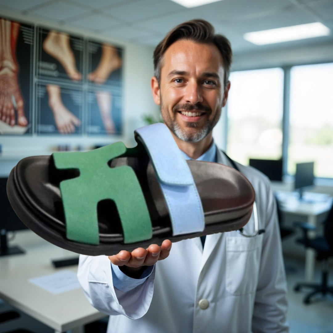 OrtoDay SurfSole – Ortostatisk hjemmesko til maksimal komfort og stil