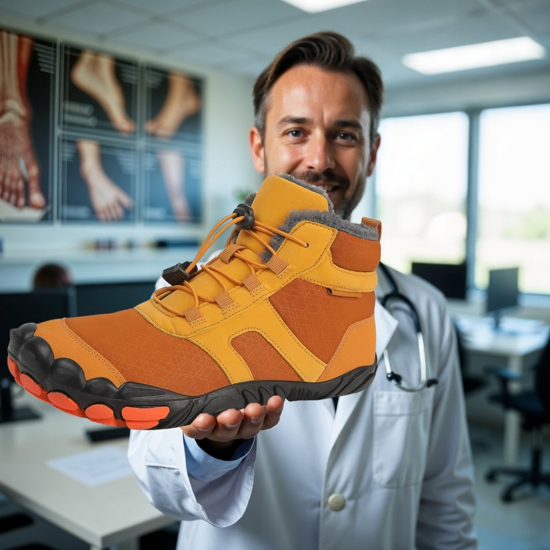OrtoDay NatureStride - Ortopædiske sko, vandtætte og isolerede barfodssko