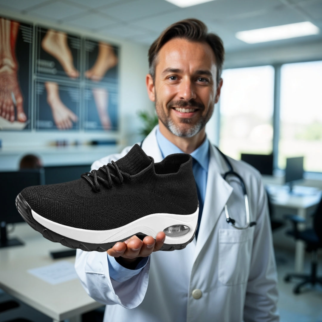 OrtoDay ComfortMax – Komfortable og Støttende Sko til Kvinder