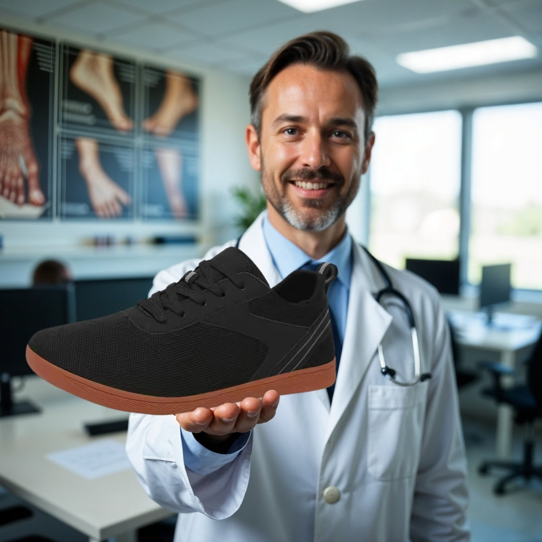 OrtoDay Zerostep – Ergonomiske barfodssneakers til smertelindring
