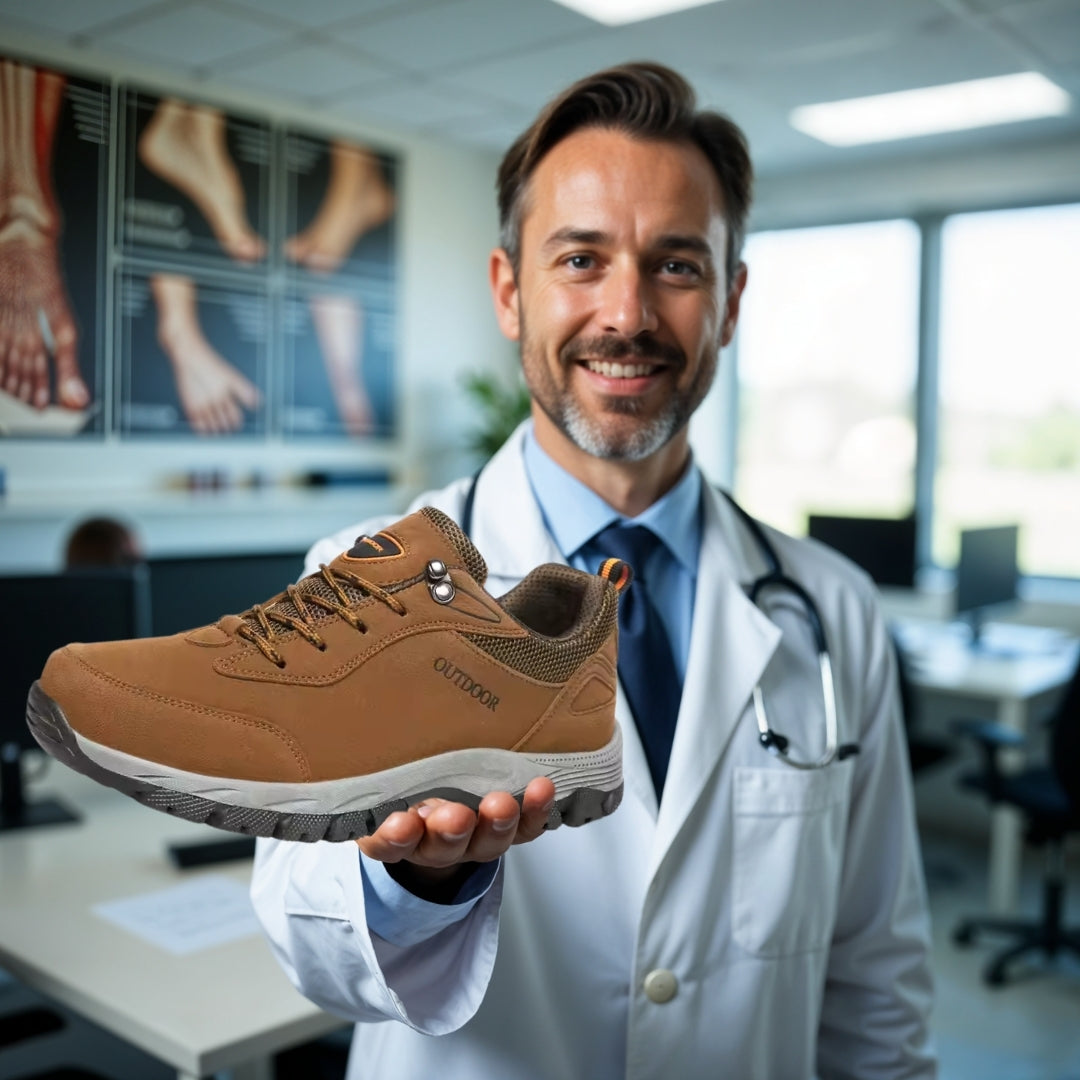 OrtoDay ComfortCloud – Bekvemme og Stilfulde Ortopædiske Sko til Hverdagen