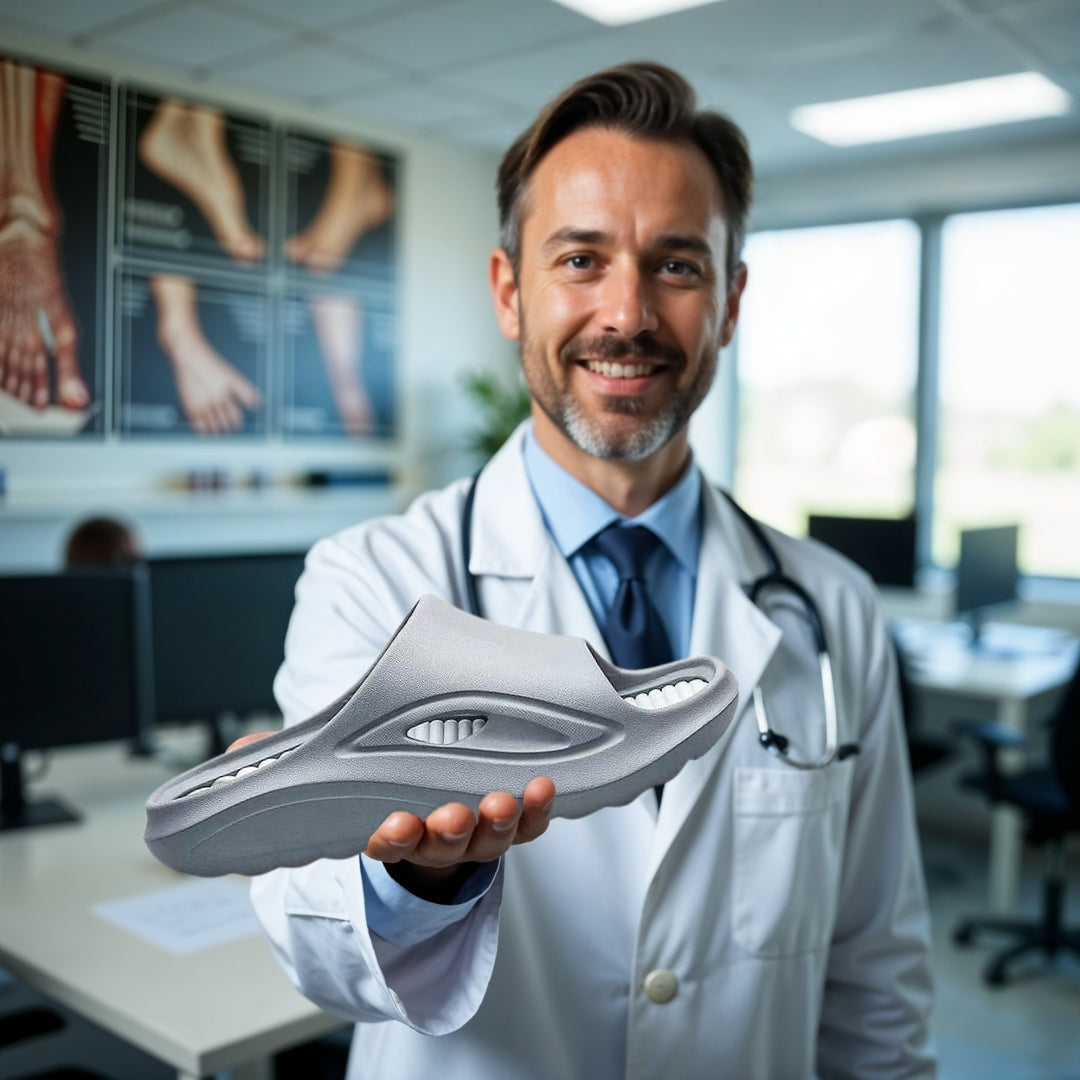 OrtoDay Grip Flip Flops – Skridsikre, Vandtætte & Ultrakomfortable