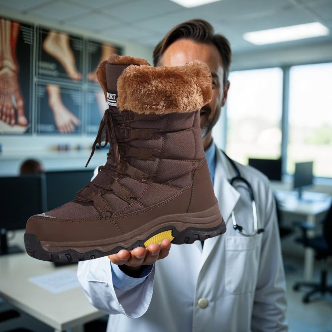 OrtoDay ArcticPolar - Vinterstøvler - smertelindrende, vandtætte vinterstøvler til efterår og vinter