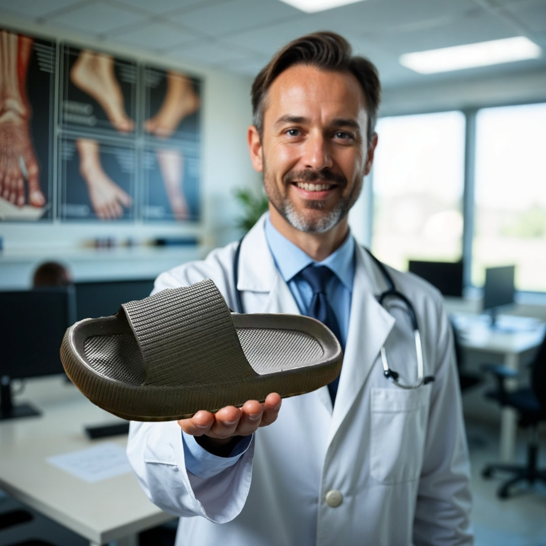 OrtoDay ComfortStride – Komfortable og stilfulde ortopædiske flip flops til hverdag - Unisex