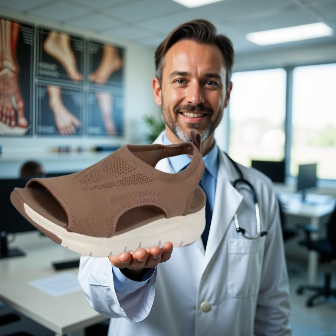 OrtoDay RelaxWave – Ergonomiske komfort-sandaler til smertelindring