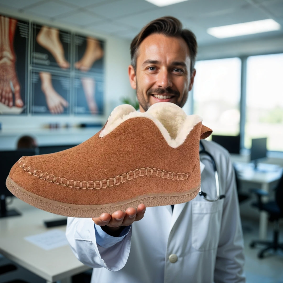 OrtoDay CozyCloud - Hjemmesko - Ultrablød med høj varmeregulering