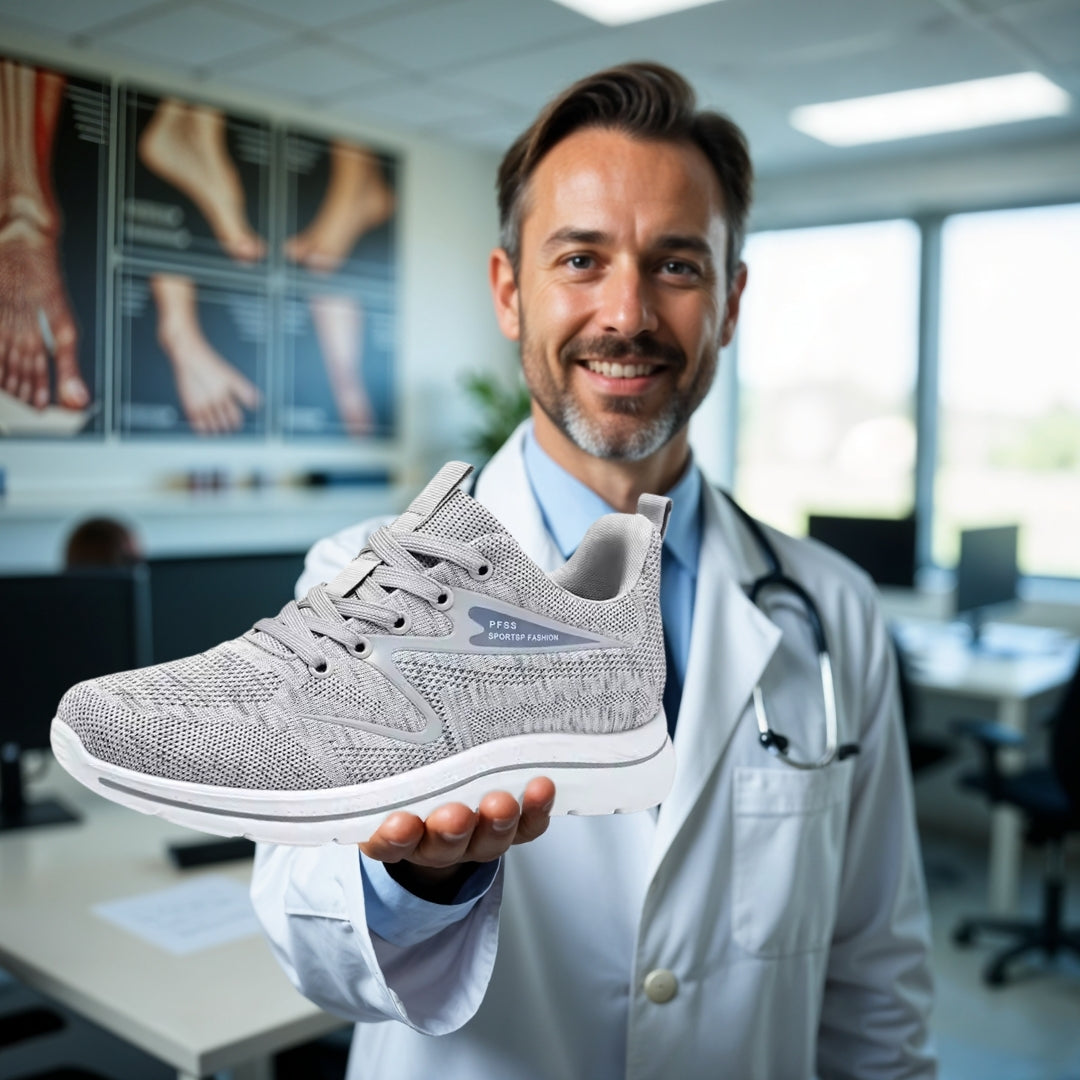 OrtoDay OrthoGrip - Komfortable damesko med ortopædisk støtte og fleksibilitet