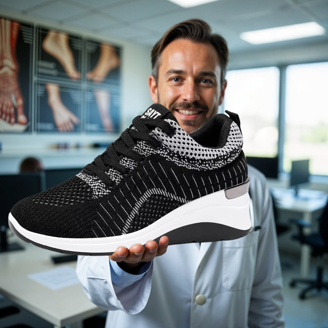 OrtoDay ActiveX - sportssko til kvinder med stødabsorbering og åndbart mesh