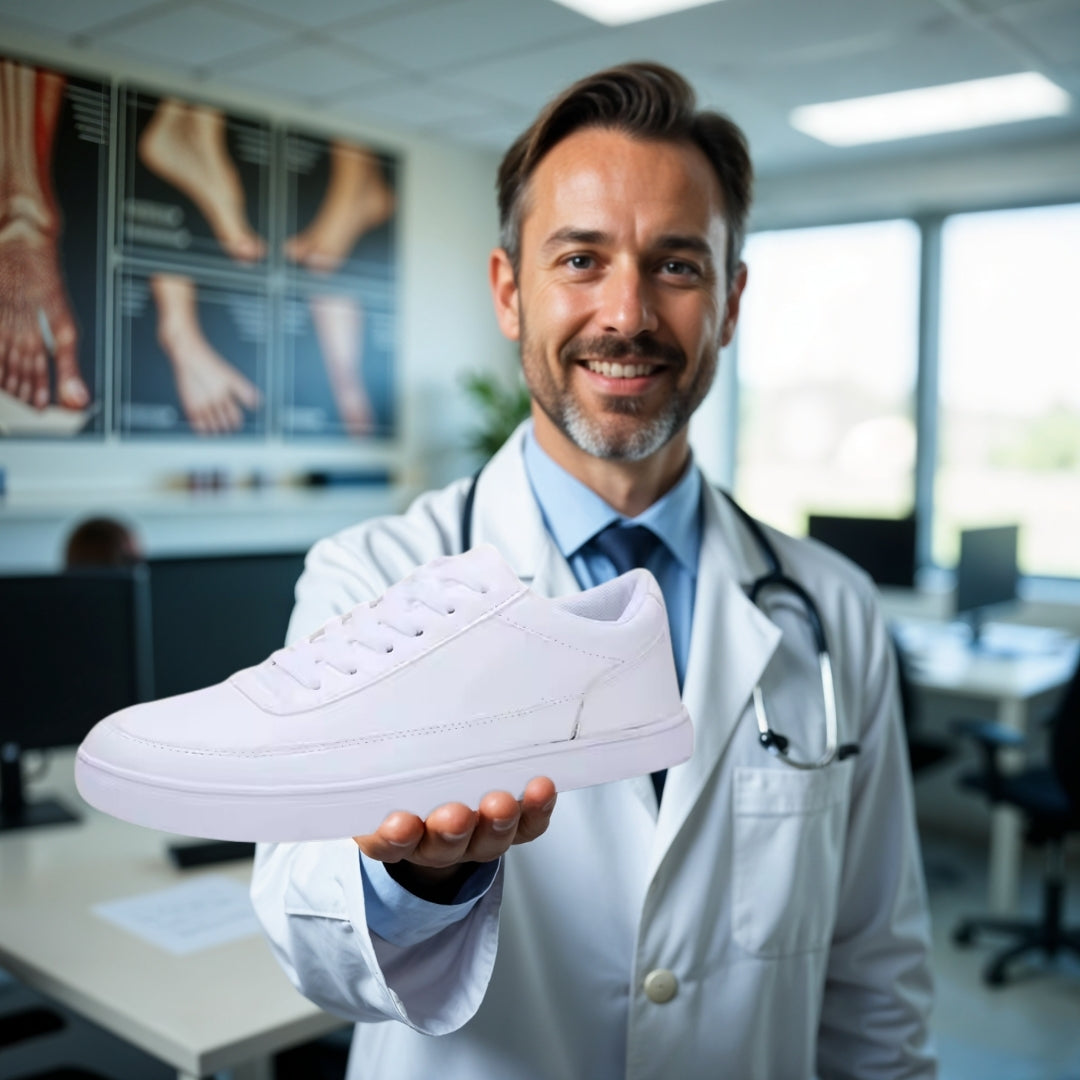 OrtoDay Komfort – Stilfulde Unisex Sko til Mænd med Ergonomisk Design