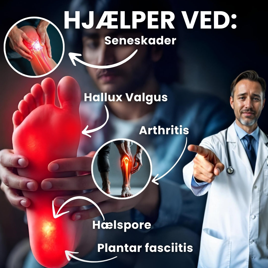 OrtoDay UltraRelief - Ortopædiske sko - Verdens sikkerhedssko
