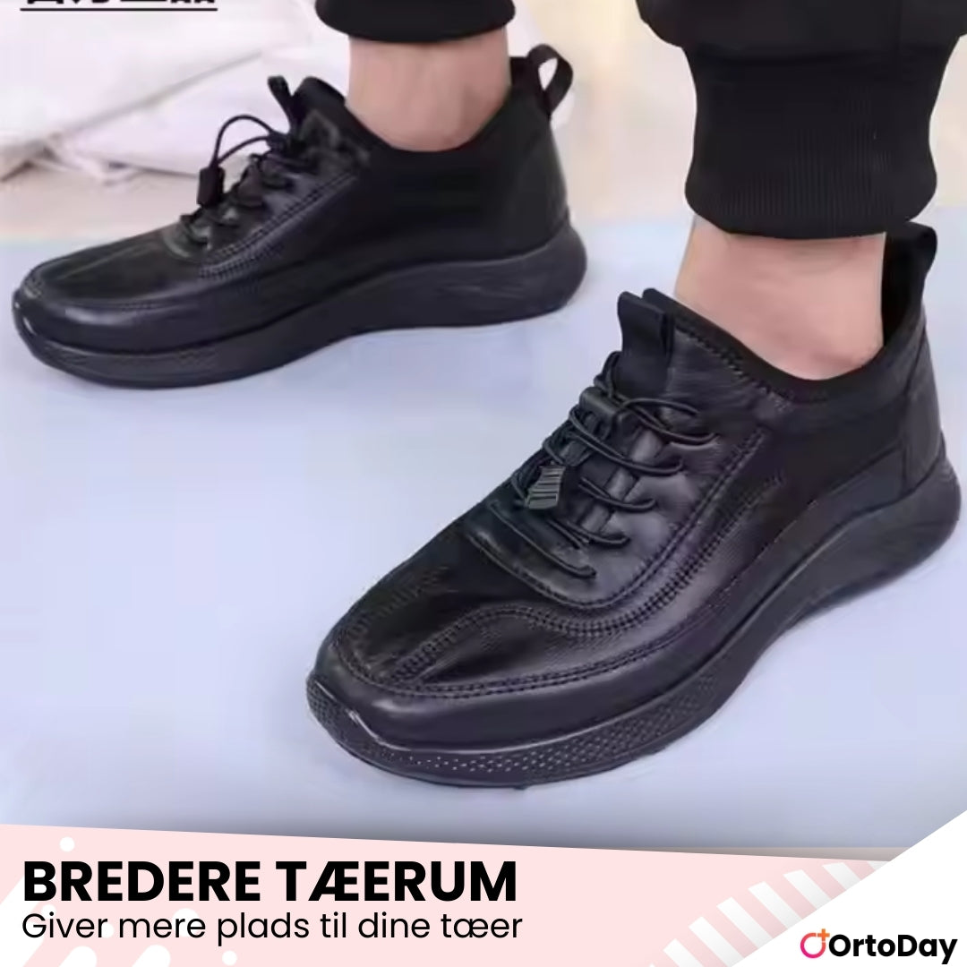 OrtoDay GlideForce - Vinterstøvler til mænd - med uldfor og vandtæt