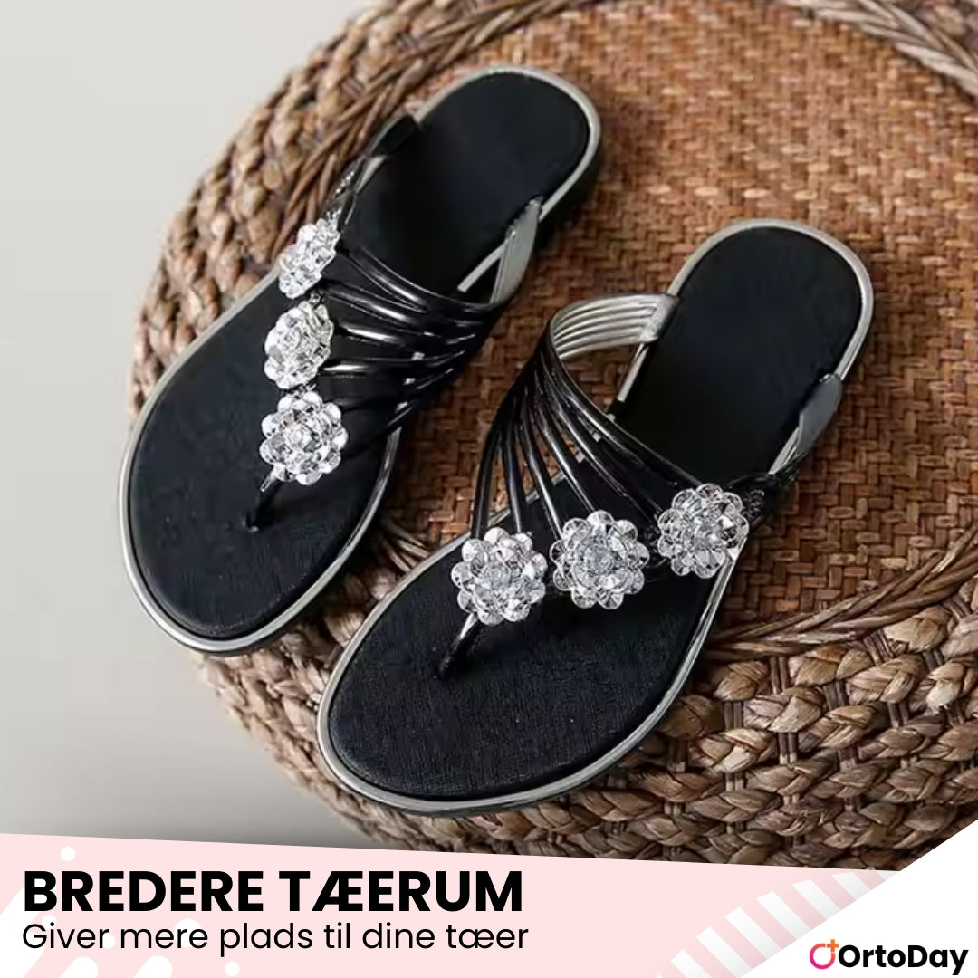 OrtoDay Ladies - Stilfulde og ortopædiske flip flops til sommeren