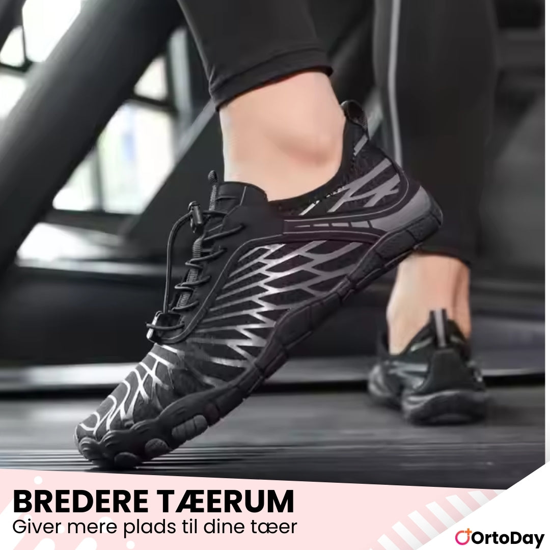 OrtoDay FloraX – Ergonomiske barfodssko til smertelindring