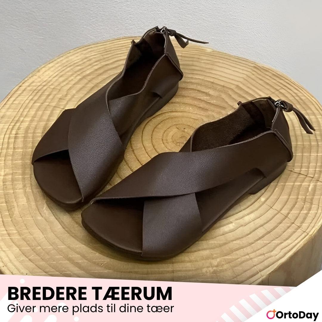 OrtoDay SummerStride – Komfortable og elegante ortopædiske sandaler til hverdagen