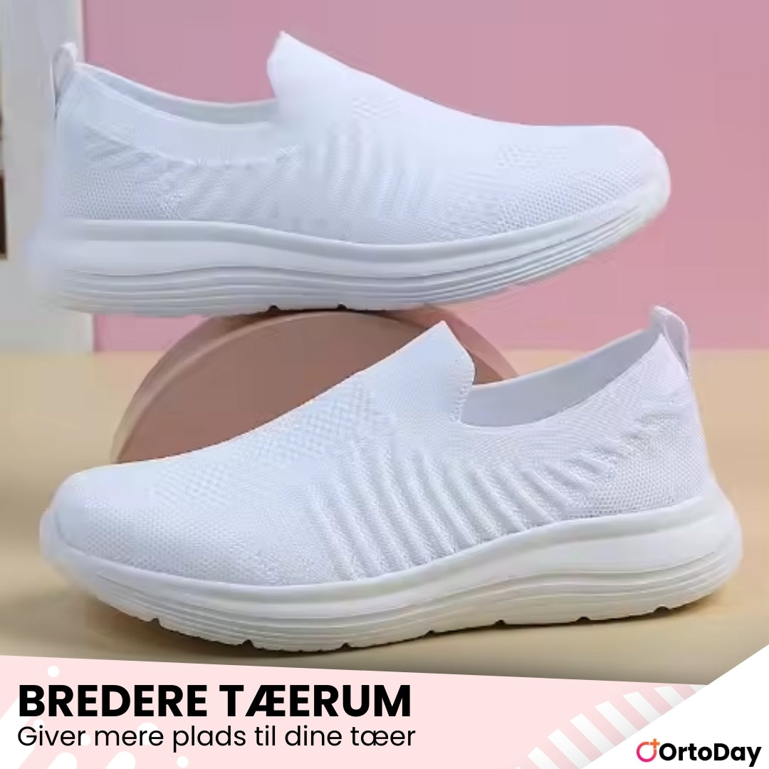 OrtoDay UltraCare – Ultralette ortopædiske damesportsko med oversized løbsåle