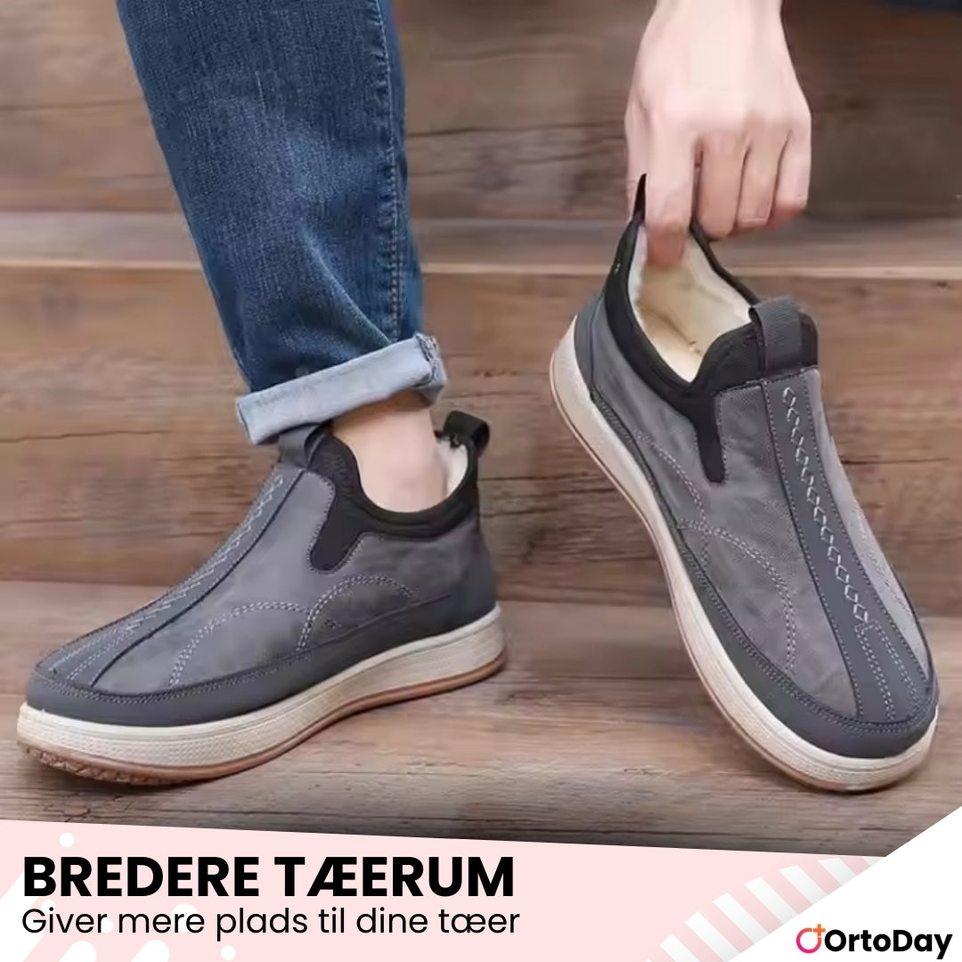 OrtoDay ArcticLevi - varme og moderigtige sko med pelsfor til vinteren