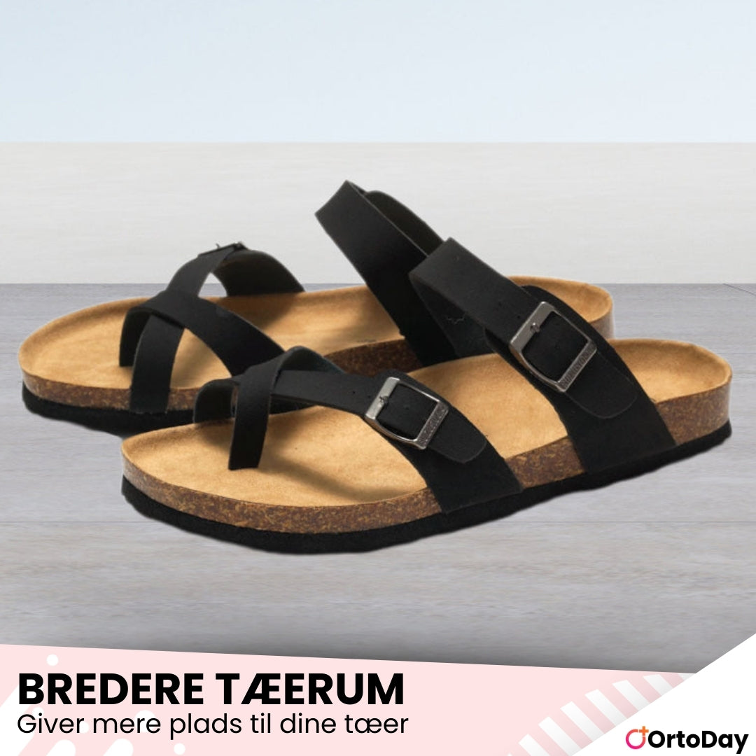 OrtoDay BeachLoom – Elegante og ortopædiske hjemmesko til damer