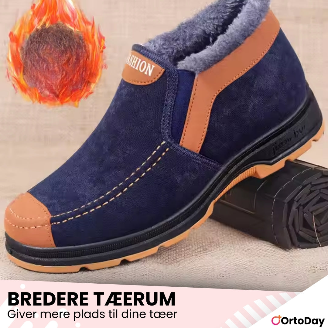 OrtoDay WinterGuard - Vinterstøvler til mænd - skridsikre såler