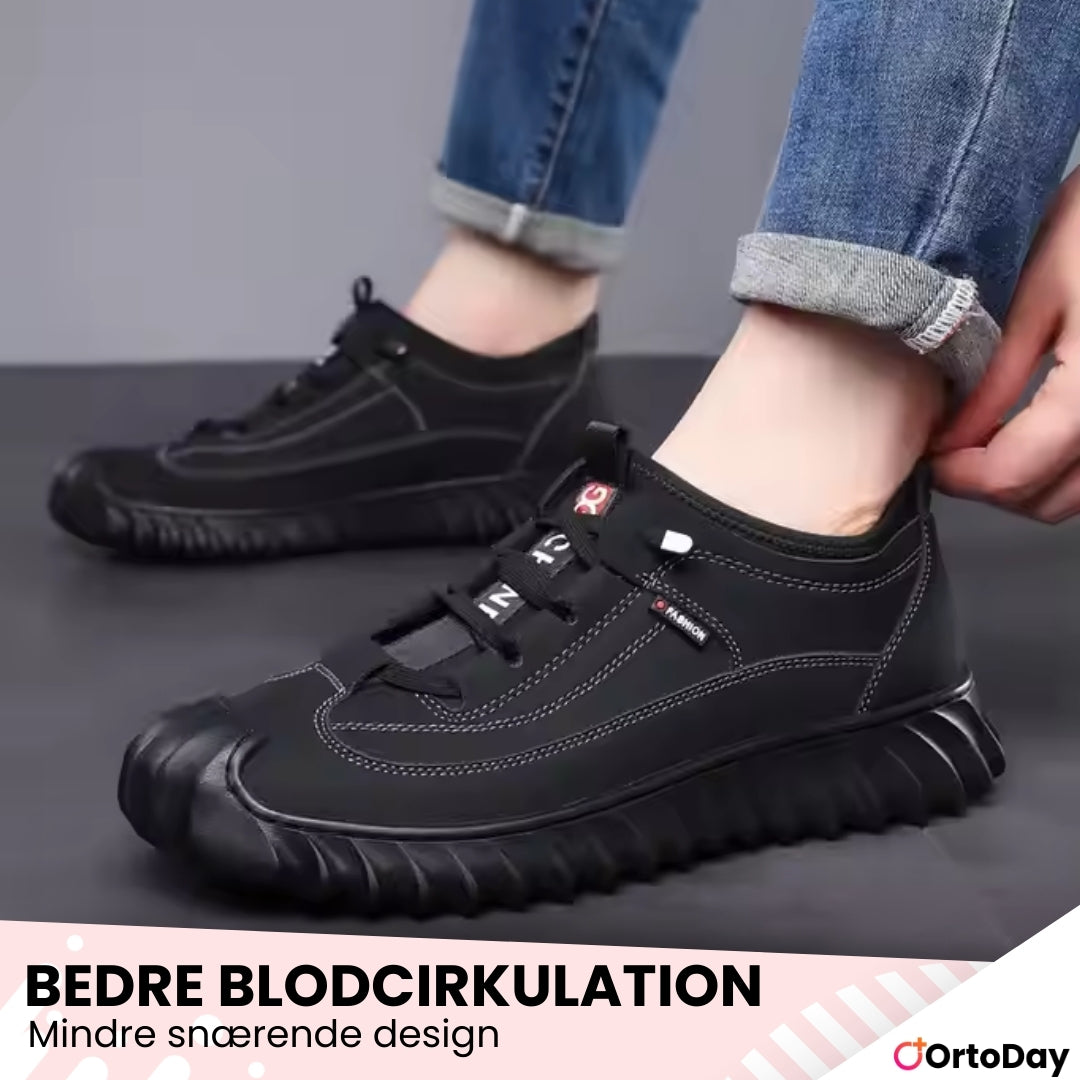 OrtoDay CloudFit - Ortopædiske sko til mænd - Vandtætte og skridsikre
