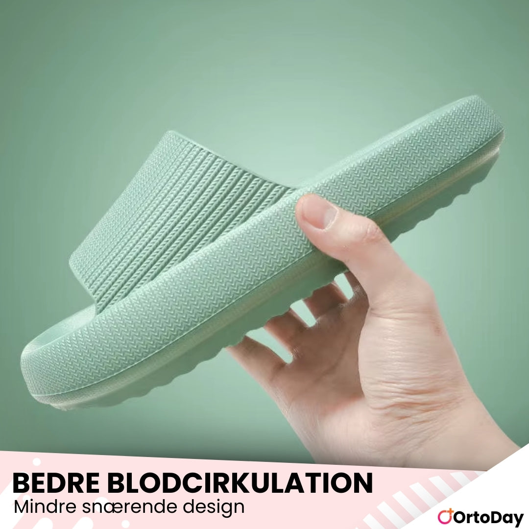 OrtoDay ComfortStride – Komfortable og stilfulde ortopædiske flip flops til hverdag - Unisex